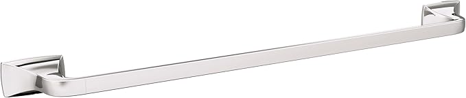 Amerock Highland Ridge Polished Nickel 24 inch (610mm) Towel Bar, BH36014PN