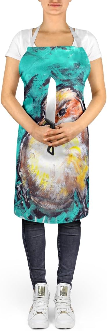 Caroline's Treasures EeewH Bird Apron Cooking Kitchen Server Baking Crafts Gardening for Adult Women Men, Unisex, Large, Multicolor
