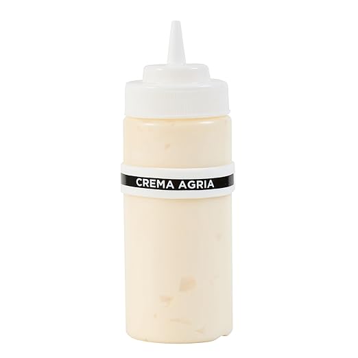 Restaurantware Silicone Squeeze Bottle Band 10 Count 2.75 Inch Dishwasher Safe Condiment Identification Band, Sour Cream White Non-Slip Label Band for Condiment Labeling at Restaurants, Food Trucks