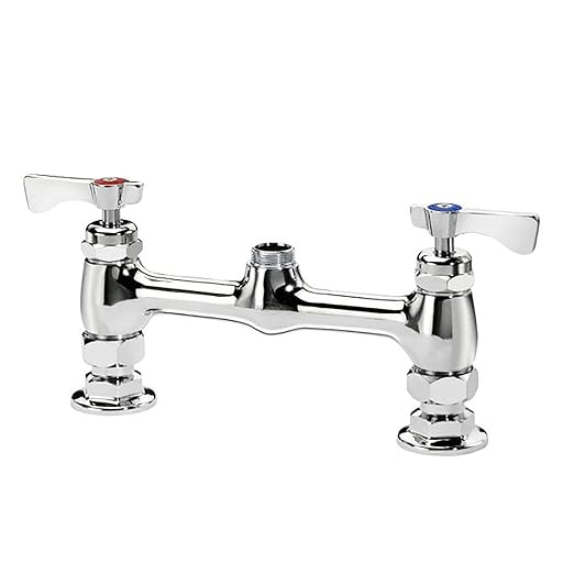 Krowne Royal Series 8" Center Raised Deck Mount Faucet Body, 15-8XXL