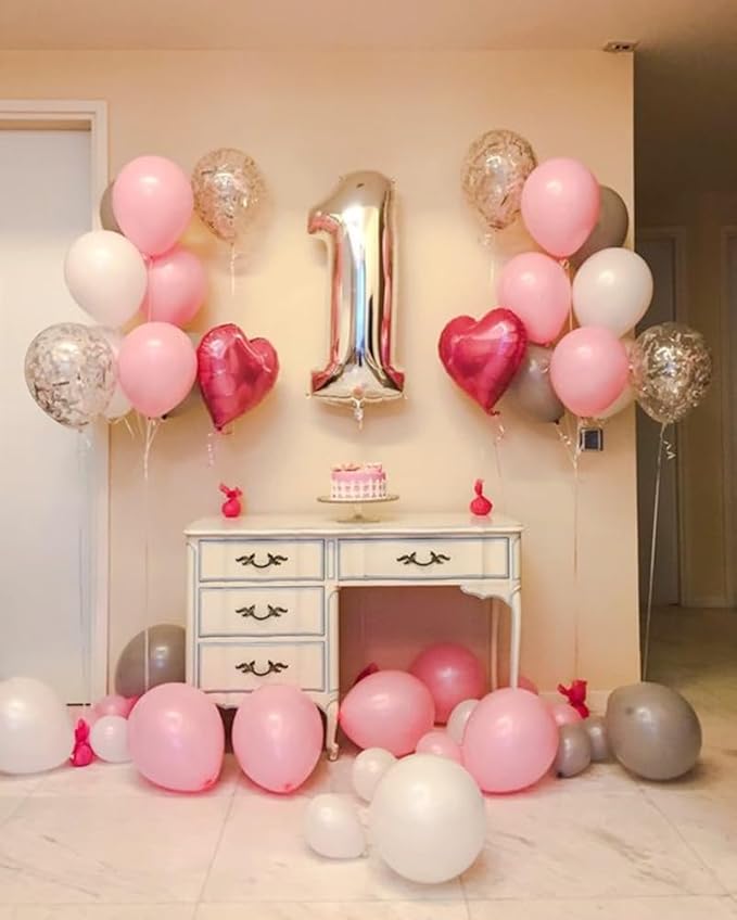 11 Balloon Number for One Birthday, Silver Balloon Numbers 40 Inch for Baby Shower, Big Baloon for 11 Frozen Birthday Wedding Anniversaries Party
