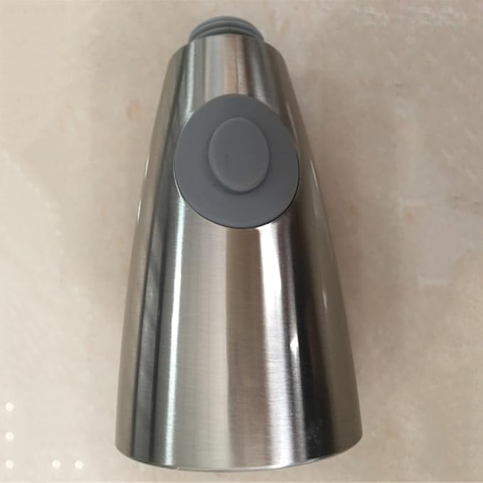 Cabilock Kitchen Pull Out Faucet Sprayer Nozzle with 2 Spray Settings Brushed Texture Water Saving Sink Spray Head Easy Install Replacement for Bathroom Basin 3.83 X 2.04 X 2.04 Inch