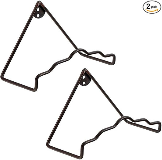 Achla Designs B-37 Plate Wall Hanger Bracket, Large, 2-Pack