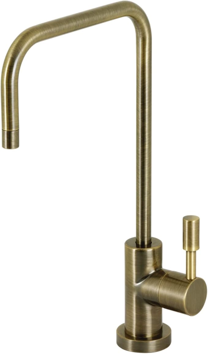 Kingston Brass KS6193DL Concord Single-Handle Water Filtration Faucet, Antique Brass