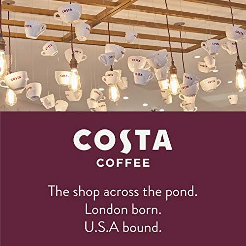 Costa Coffee Ground Coffee, Signature Blend Medium Roast, 12oz each, Rainforest Alliance Certified (Pack of 3)