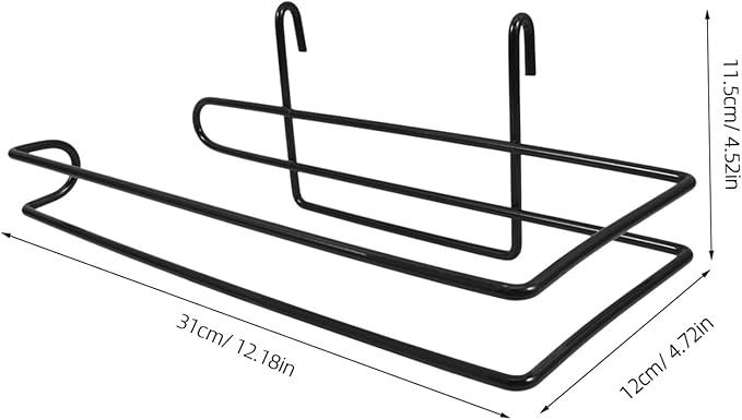 Ciieeo Shelf Industrial Paper Towel Holder for Rv Kitchen Towel Rack Over Door Holder