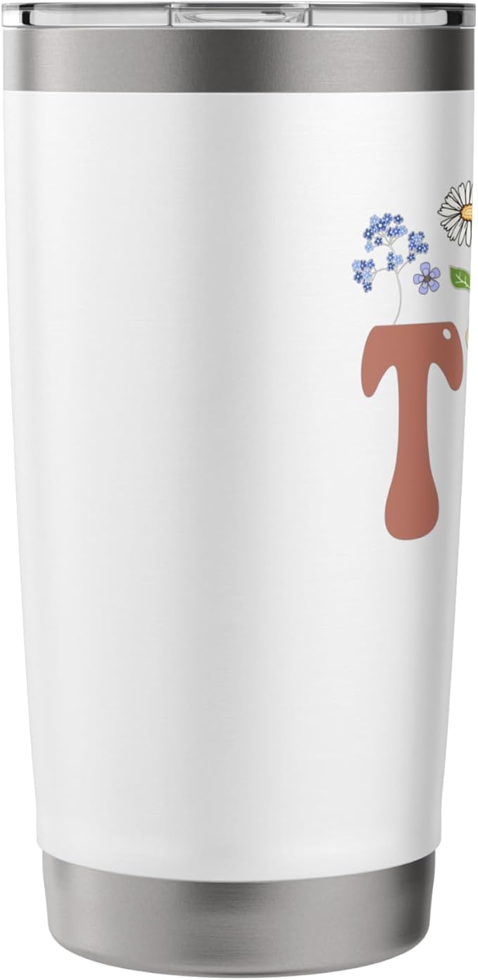 Tutu Gifts Women Wildflower Floral Design Tutu Stainless Steel Insulated Tumbler
