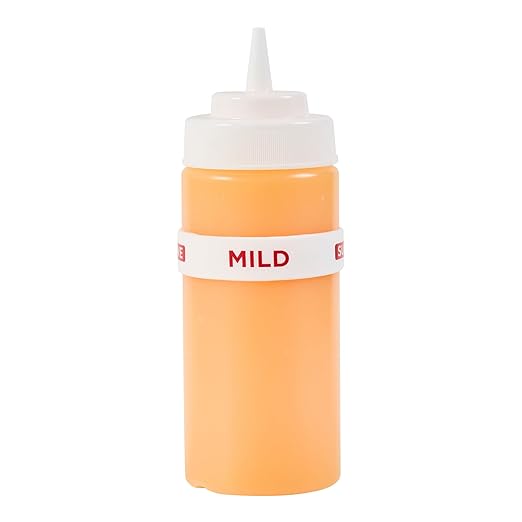 Restaurantware Silicone Squeeze Bottle Band 10 Count 2.75 Inch Dishwasher Safe Condiment Identification Band, Mild White Non-Slip Label Band for Condiment Labeling at Restaurants, Food Trucks