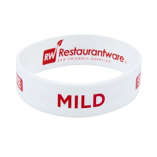 Restaurantware Silicone Squeeze Bottle Band 10 Count 2.75 Inch Dishwasher Safe Condiment Identification Band, Mild White Non-Slip Label Band for Condiment Labeling at Restaurants, Food Trucks