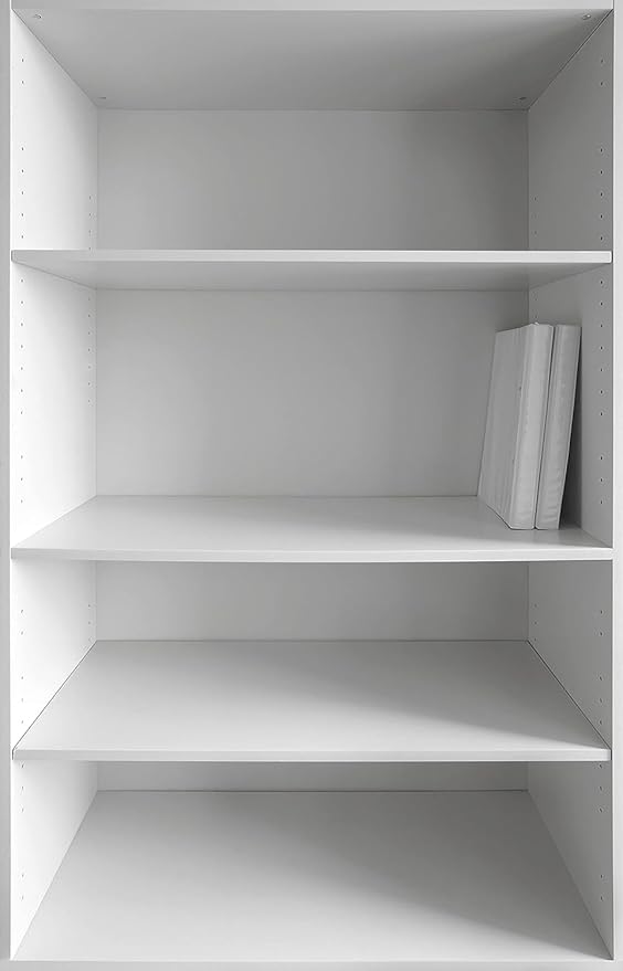 B&B HARDWARE Oversized Cabinet Shelves Melamine 1/2" Thick, Custom Cut to Size. (12" Depth x 54" Length).