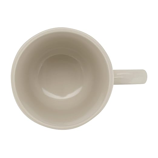 G.E.T. C-107-IV Melamine Coffe Mug/Cup, 8 Ounce, Ivory (Set of 12)
