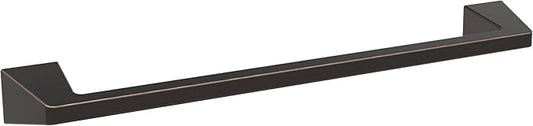 Amerock BH36003ORB | Oil Rubbed Bronze Towel Bar | 18 in (457 mm) Towel Rack | Blackrock | Bathroom Towel Holder | Bathroom Hardware | Bath Accessories