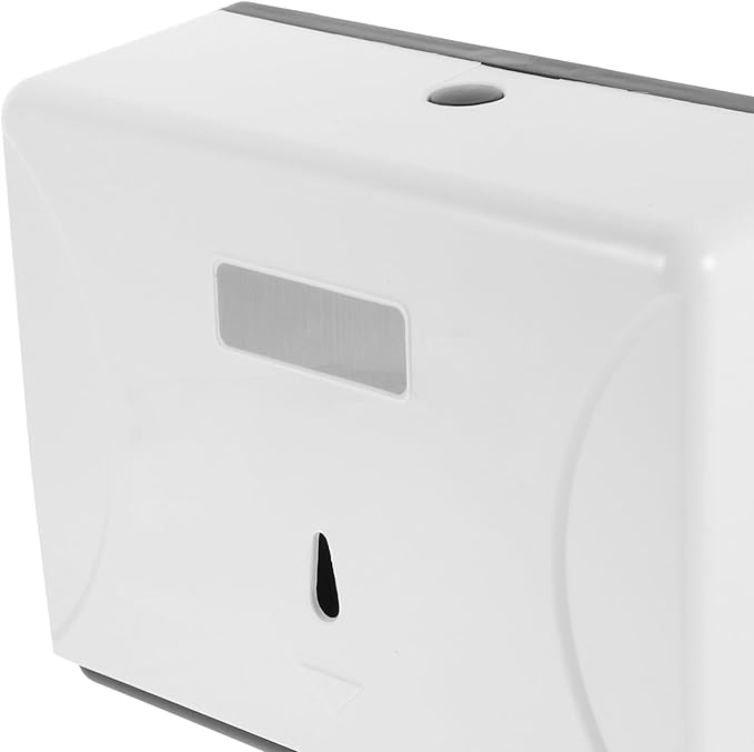 CANIGHT Touchless Wall-Mounted Tissue Dispenser No Drilling Design for Bathrooms Kitchens and Offices Space-Saving and Easy to Use Paper Towel Holder for Home and Commercial Use