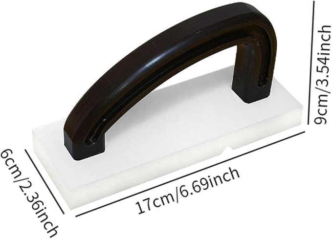 Cutting Board Refinisher Chopping Board Planer with Handle Stainless Steel Blade Kitchen Cleaning Tool for Kitchen Restaurant, Black