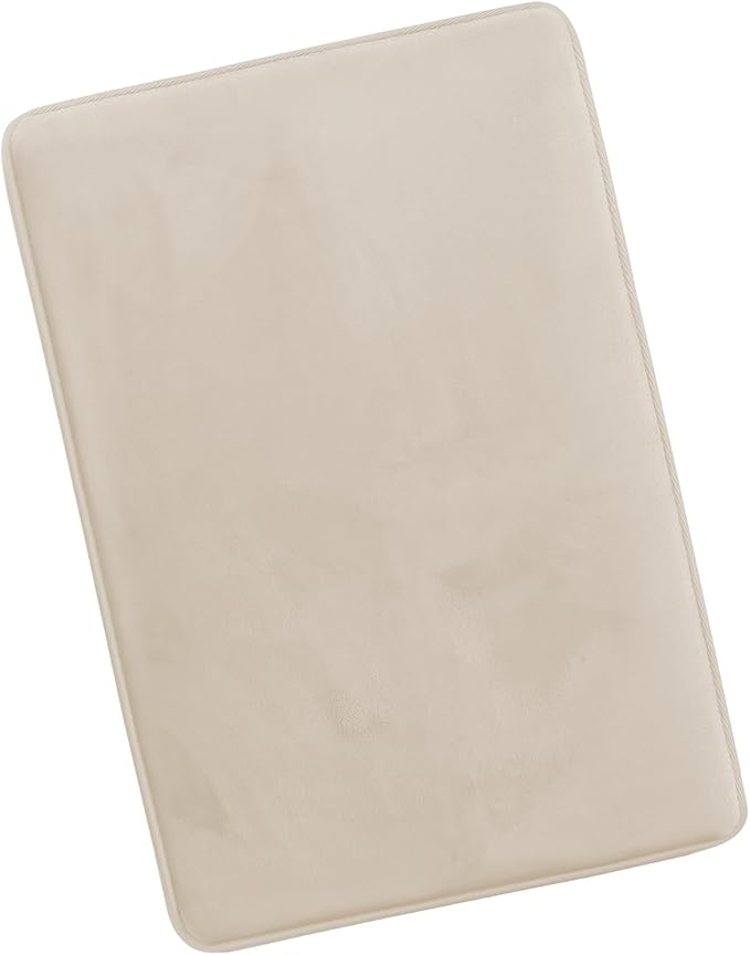 Clara Clark Bathroom Rugs, Velvet Memory Foam Bath Mat, Non-Slip Bath Rugs, Machine Wash, Dries Quickly, Ultra Soft Plush Bath Mats for Bathroom,