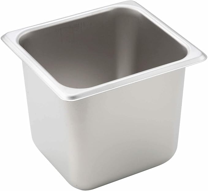 Winco 1/6 Size Pan, 6-Inch
