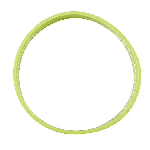 Restaurantware Silicone Squeeze Bottle Bands 1 Count 2.75 Inch Dishwasher Safe Condiment Identification Band, Caesar Green Non-Slip Label Band for Condiment Labeling at Restaurants, Food Trucks