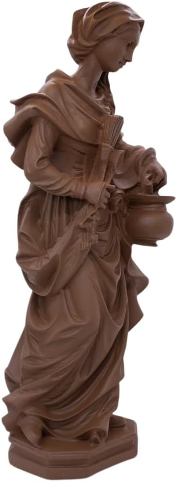 VGI Kitchen Madonna Resin Statue | Traditional Religious Decor for Kitchens and Dining Areas | Blessed Mother Art