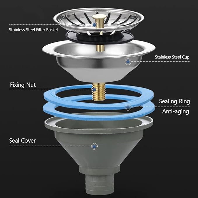 Free Standing Stainless Steel Single Bowl Sink with Faucet, Prep & Utility Washing Hand Basin W/Storage Shelves (Restaurant, Kitchen, Laundry, Garage) (Color : Silver, Size : 68x44cm) (Silver 68x