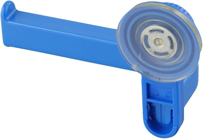 Punch-Free Paper Towel Holder, 10x14.5cm Wall-Mounted Toilet Roll Dispenser with Strong Suction Cup, ABS Material Bathroom Storage Organizer for Kitchen and Restroom(blue)
