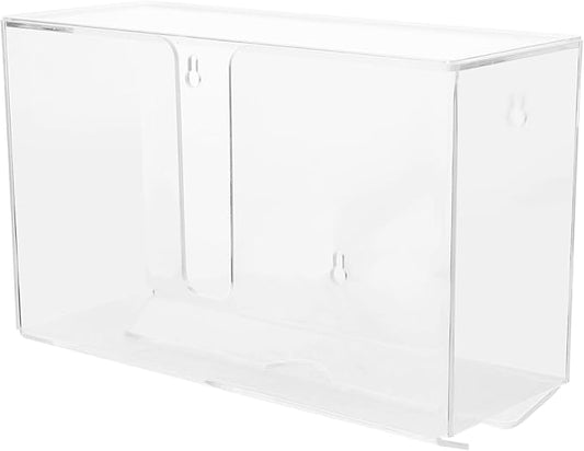 PRETYZOOM Large Touchless Wall-Mounted Paper Towel Dispenser Lid Bathroom Napkin Holder for Easy Access for Kitchens and Commercial Use