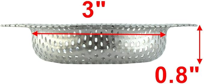 Ruilogod Kitchen Basin Sink Floor Waste Strainer Filter Stopper 11cm Dia (id: d6d c68 a56 430 43f