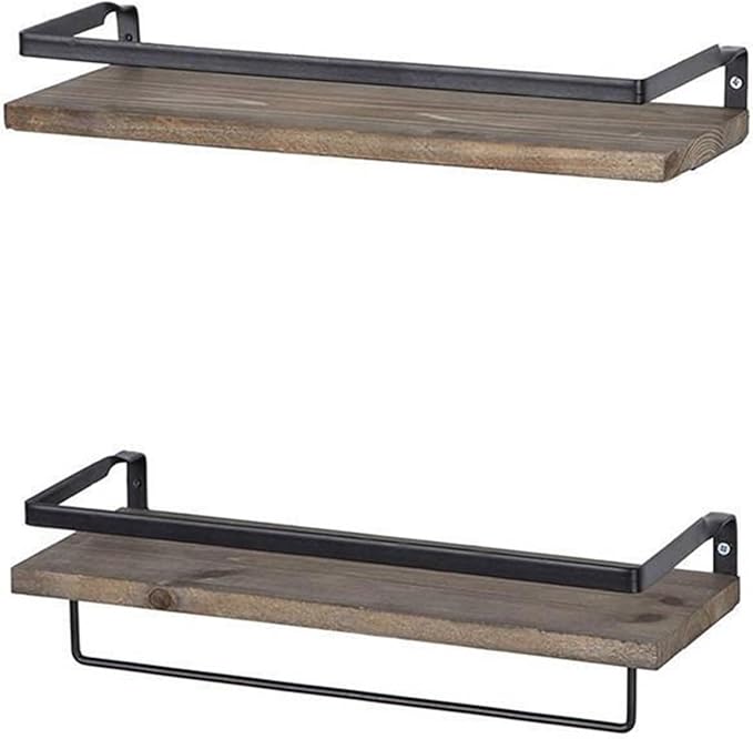 Spice Racks Floating Shelves Wall Mounted Spice Shower Shampoo Makeup Stand Holder Kitchen Bathroom Storage Rack With Towel Bar