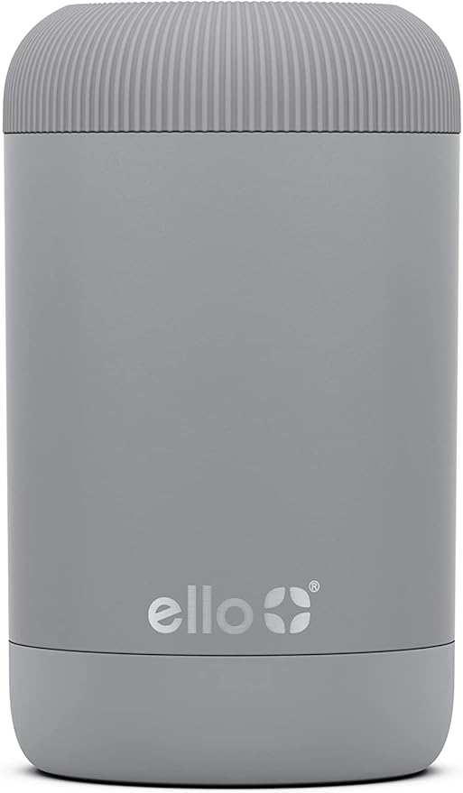 Ello Stainless Steel Insulated Can Cooler | Keeps 12oz, 16oz, Slim Cans, and Glass Bottles Cold | Metal Drink Holder Perfect for Beer, Soda, and Hard Seltzer