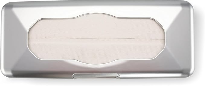 San Jamar Countertop Paper Towel Dispenser Holds Multifold, C-Fold, Or Singlefold Towels for Bathroom, Restaurants, Cafes, Fast Food, Plastic, 9 X 12.25 X 6 Inches, Silver