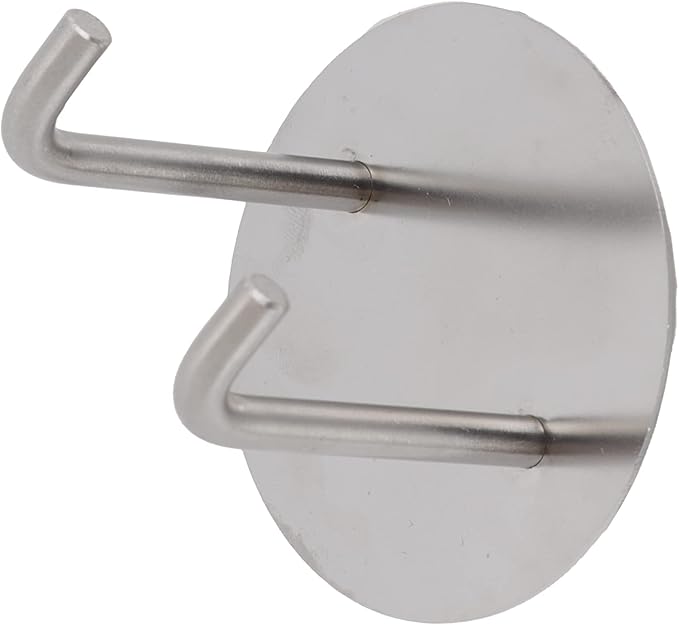 Coffee Portafilter Rack, Stainless Steel Wall Mount Storage with Fence Design for Coffee Handle Keys Bracelets, Adhesive or Screw Installation for Kitchen Bathroom Bedroom