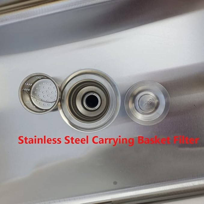 Stainless Steel Cleaning Sink - Floor Mount Mop Sink/Basin with Sink Drainage/Strainer - Commercial Kitchen, Restaurant, Business, Garages,Silver-50x50x50cm