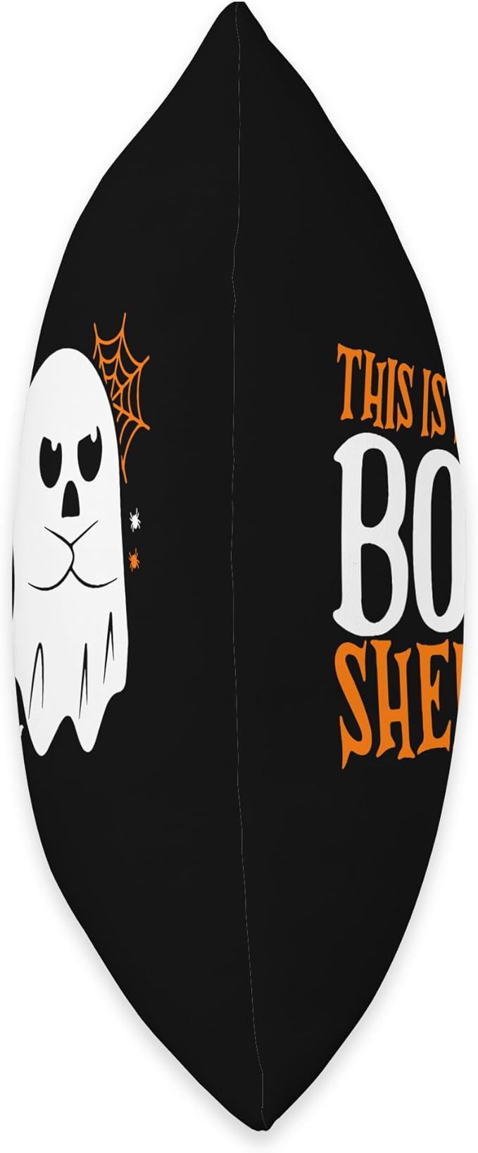 Groovy Halloween Boo Ghost Costume This is Some Boo Sheet Throw Pillow