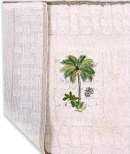 Avanti Linens - Bath Mat, Soft & Absorbent Rug, Nature Inspired Bathroom Accessories (Colony Palm Collection)
