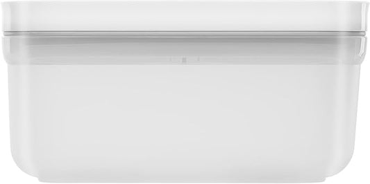 ZWILLING Fresh & Save Plastic Lunch Box, Airtight Food Storage Container, Meal Prep Container, BPA-Free, Grey, Semitransparent - Small