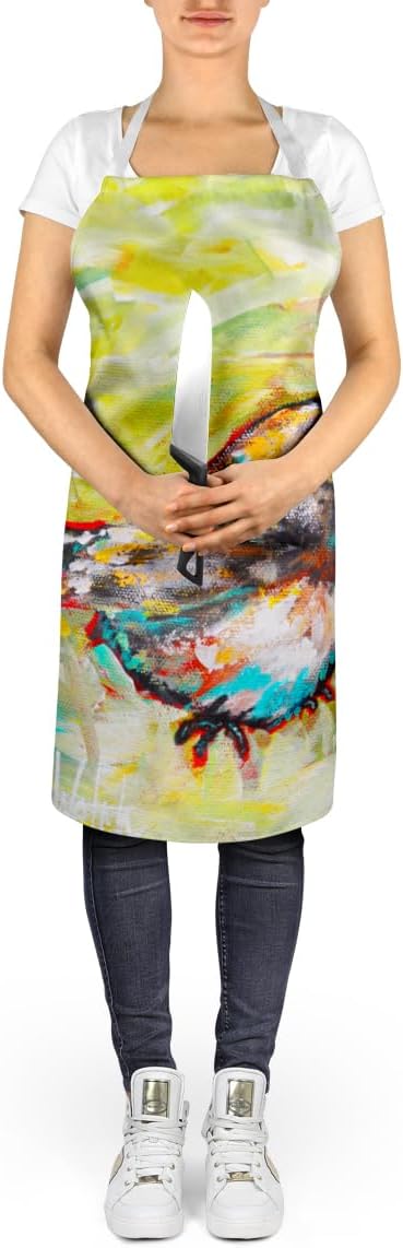 Caroline's Treasures Be Winkin Apron Cooking Kitchen Server Baking Crafts Gardening for Adult Women Men, Unisex, Large, Multicolor