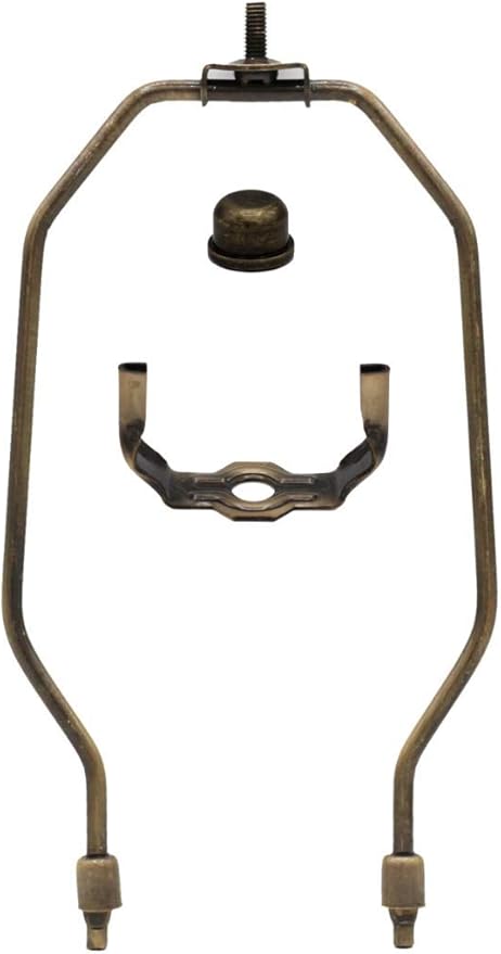 Creative Hobbies Lamp Kit for Liquor Bottles, Wine Bottles - Includes All Adapters, Socket, Cord and Harp (Antique)