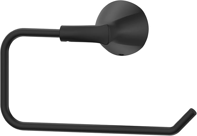 Pfister Willa Towel Ring, Hand Towel Holder for Bathroom, Wall-Mounted, Screw-in, Spot Defense Brushed Nickel Finish, BRBWLL0GS