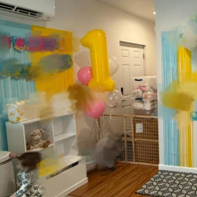 Yellow Balloons, Happy Birthday Decoration for 6th, 40 Inch Number Balloons for 6, 16, 26, 60 Wedding Anniversaries Singles Party Children's Day New Year