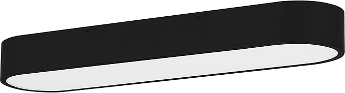 Quoizel Wesley Integrated LED Matte Black Flush Mount Light