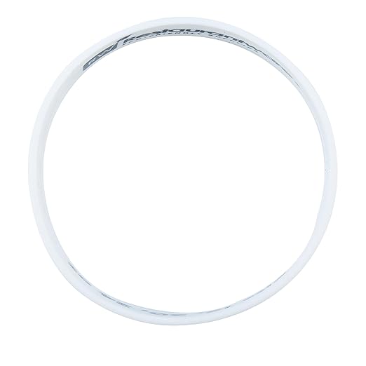 Restaurantware Silicone Squeeze Bottle Bands 1 Count 2.75 Inch Dishwasher Safe Condiment Identification Band, Sour Cream White Non-Slip Label Band for Condiment Labeling at Restaurants, Food Trucks