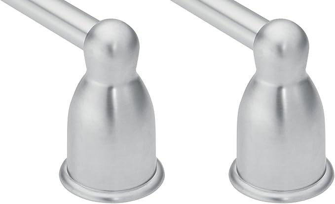 Moen YB8098BC Mason 18-Inch-Towel Without Mounting Posts Replacement Bar, Brushed Chrome (Pack of 2)