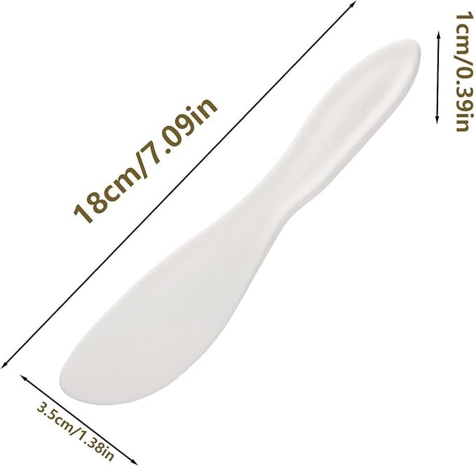 Butter Scraper, Chocolate Spreader Tool, Kitchen Utility with Portable Feature, Household Fixture with Secure Grip, 1.38x7.09x0.39 inches Food Grade Accessory, Organizer for Cream Sauce