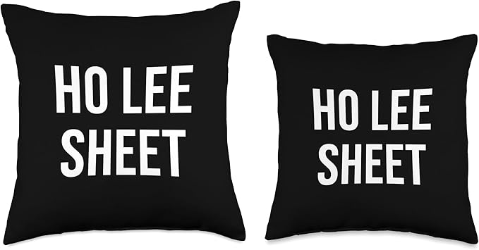 Ho Lee Sheet Throw Pillow
