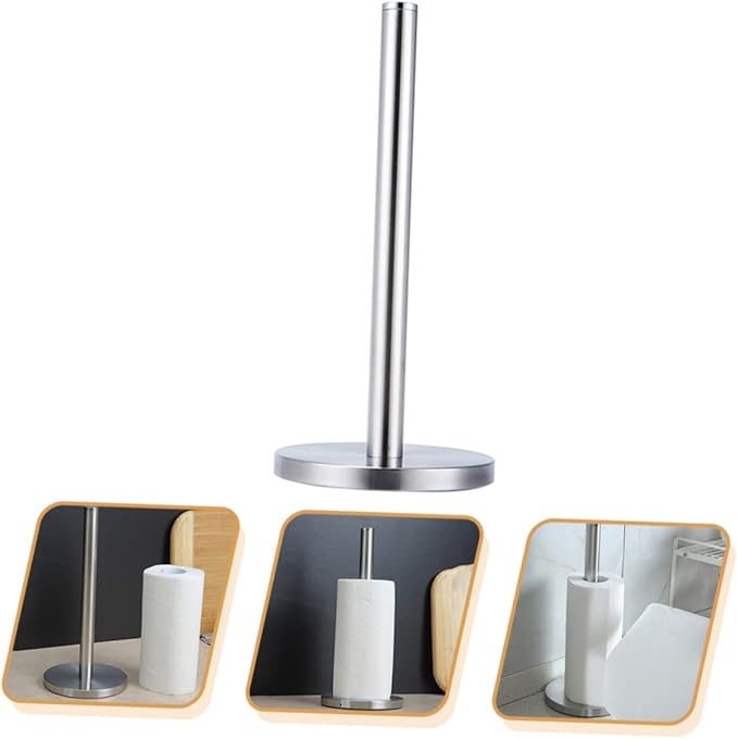 Upright Tissue Shelf Napkin Shelf Kitchen Paper Towel Rack Matte Commercial Use