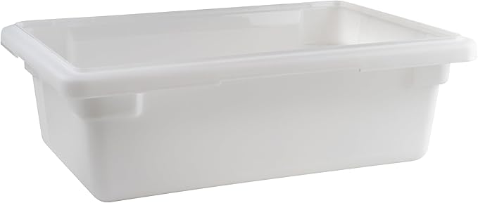 Winco Commercial Food Storage Box/Tote for Restaurant, 12" x 18"