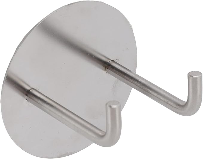 Coffee Portafilter Rack, Stainless Steel Wall Mount Storage with Fence Design for Coffee Handle Keys Bracelets, Adhesive or Screw Installation for Kitchen Bathroom Bedroom