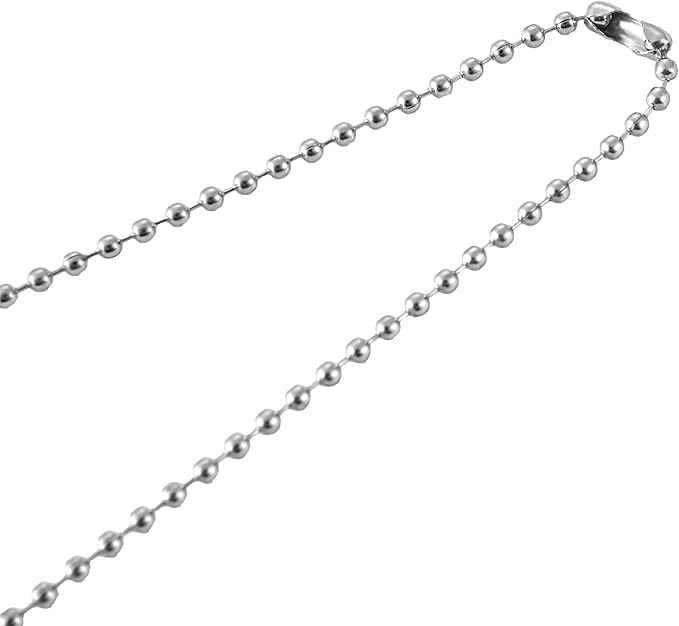 Restaurantware 26 Inches Chafer Urn Chain and 3.5 x 1.6 Inch "Hot Water" Label - 12 Count - Met Lux Stainless Steel Chafing Dish Accessory, Durable, Easy to Use - Label for Catering, Buffet