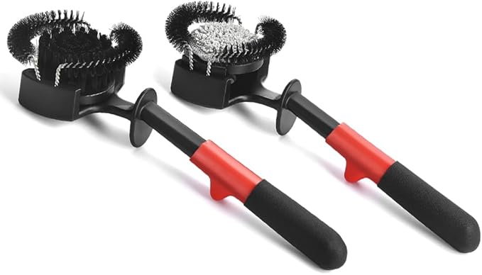 Espresso Machine Grouphead Cleaning Brush - CAFEMASY 2 Pack Coffee Brush Barista Tool Accessories for Cleaning 58mm Espresso Coffee Machine Brewing Grouphead