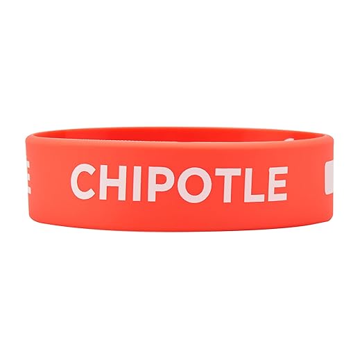 Restaurantware Silicone Squeeze Bottle Band 10 Count 2.75 Inch Dishwasher Safe Condiment Identification Band, Chipotle Red Non-Slip Label Band for Condiment Labeling at Restaurants, Food Trucks