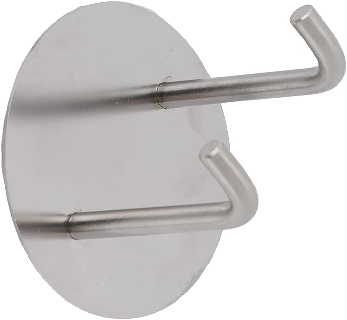 Coffee Portafilter Rack, Stainless Steel Wall Mount Storage with Fence Design for Coffee Handle Keys Bracelets, Adhesive or Screw Installation for Kitchen Bathroom Bedroom